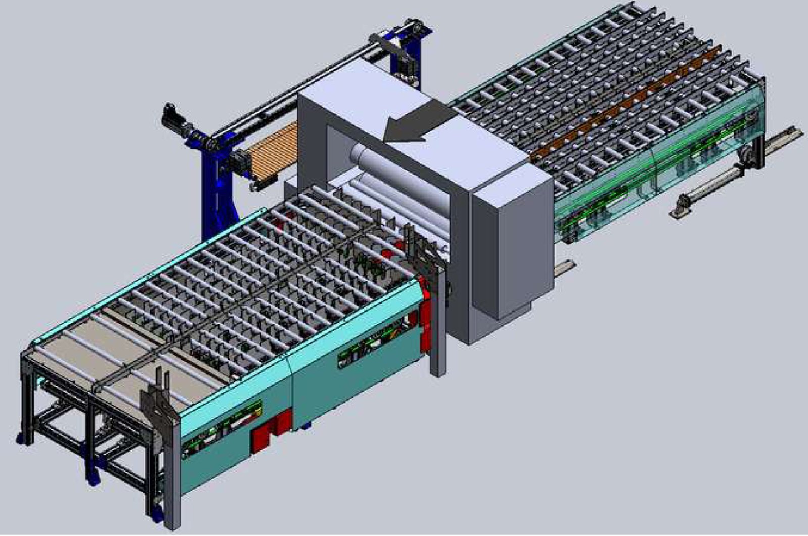 Modèle 3D de la colleuse – vue 2