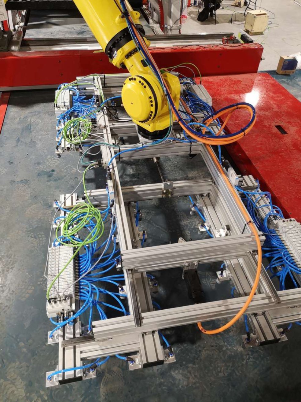 Système de ventouse ajustable 2 axes sur robot